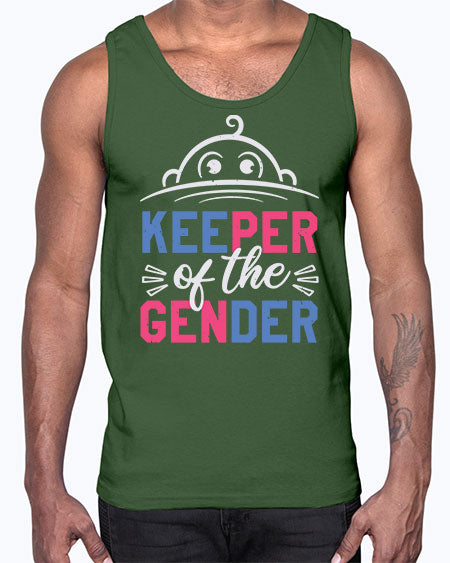 Keeper of the gender Style 135#- baby shower- Cotton Tank