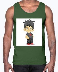 Kid 149#- cartoon general- Cotton Tank