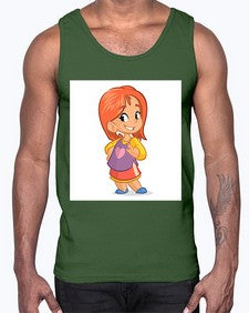 Kid 153#- cartoon general- Cotton Tank