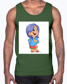 Kid 155#- cartoon general- Cotton Tank
