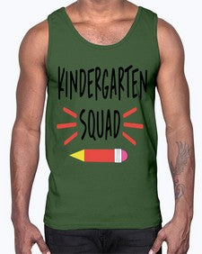 Kindergarten Squad 435#- kindergarten- Cotton Tank