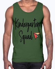 Kindergarten Squad 436#- kindergarten- Cotton Tank