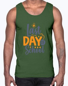 Last day of school 453#- last day of school- Cotton Tank