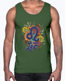 Leo 127#- leo- Cotton Tank