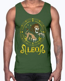 Leo 297#- leo- Cotton Tank