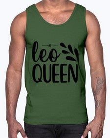 Leo queen 293#- leo- Cotton Tank