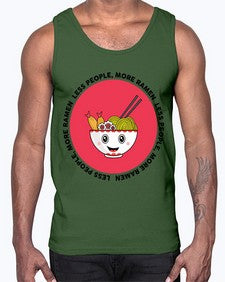 Less People More Ramen 1283#- Ramen- Cotton Tank