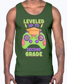 Leveled up to second Grade 471#- second grade- Cotton Tank