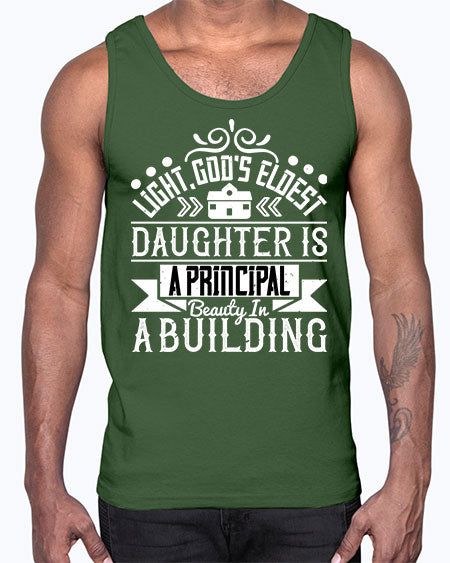 Light Gods eldest daughter is a principal beauty in a building Style 274#- architect- Cotton Tank