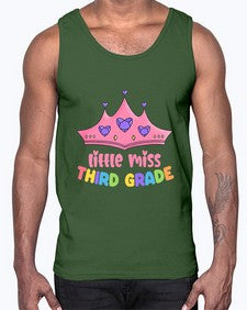 Little Miss third Grade 489#- third grade- Cotton Tank