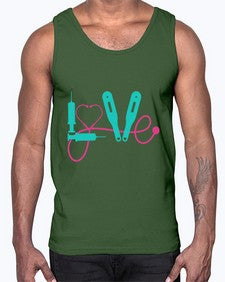 Love Style Style 1074#- nurse- Cotton Tank