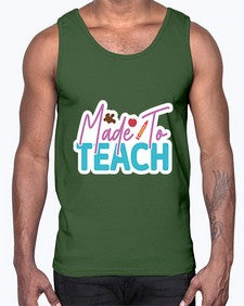 Made To Teach 1080#- teacher- Cotton Tank