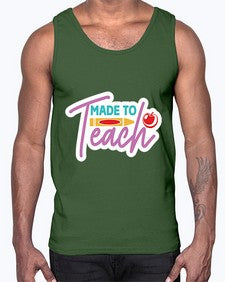 Made To Teach 1082#- teacher- Cotton Tank