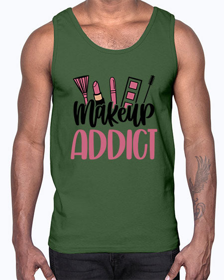 Makeup Addict Style 55#-makeup Cotton Tank