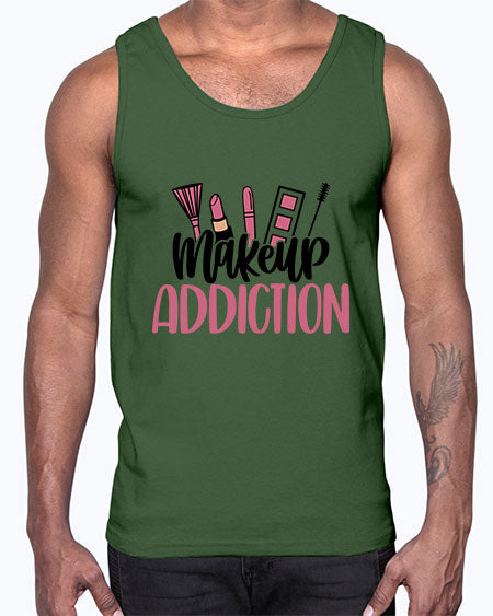 Makeup Addiction Style 54#-makeup Cotton Tank