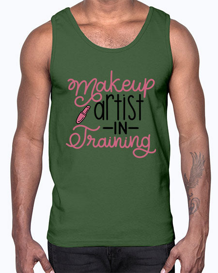 Makeup Artist in Training Style 53#-makeup Cotton Tank
