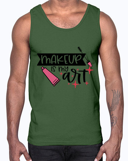 Makeup Is My Art Style 48#-makeup Cotton Tank