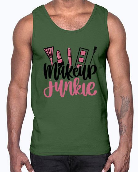 Makeup Junkie Style 43#-makeup Cotton Tank