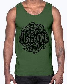Mandala Dream 761#- mandala- Cotton Tank
