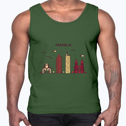 Manila 1234#- cities- Cotton Tank