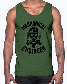 Mechanical Style 1093#- engineer- Cotton Tank