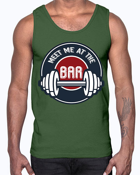 Meet me at the bar- sports general- Cotton Tank
