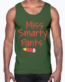 Miss Smarty Pants 531#- general school- Cotton Tank