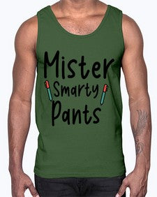 Mister Smarty Pants 534#- general school- Cotton Tank