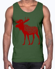 MooseMandala 940#- mandala- Cotton Tank