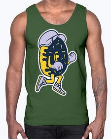 Mr pitcher 185#- cartoon food- Cotton Tank