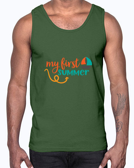 My first summer 89#- summer- Cotton Tank