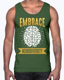 NewEmbraceNeurodiversity 199#- alzheimers- Cotton Tank