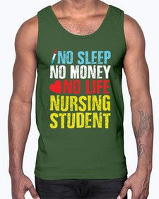 No Sleep Style 314#- nurse- Cotton Tank