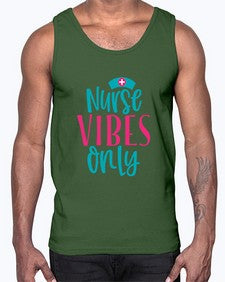 Nurse Vibes Only Style Style 1223#- nurse- Cotton Tank