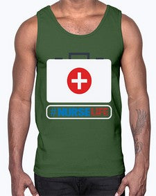 Nurse lifeTransperment png Style 1177#- nurse- Cotton Tank