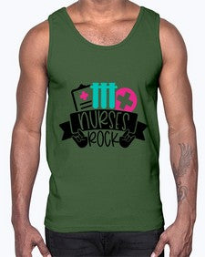 Nurses Rock Style Style 1253#- nurse- Cotton Tank