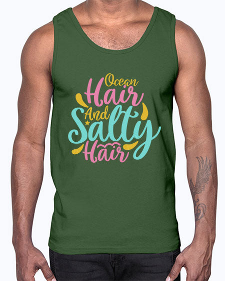 OCEAN HAIR SALTY HAIR Style 60#- summer- Cotton Tank