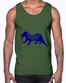 OtterMandala 973#- mandala- Cotton Tank