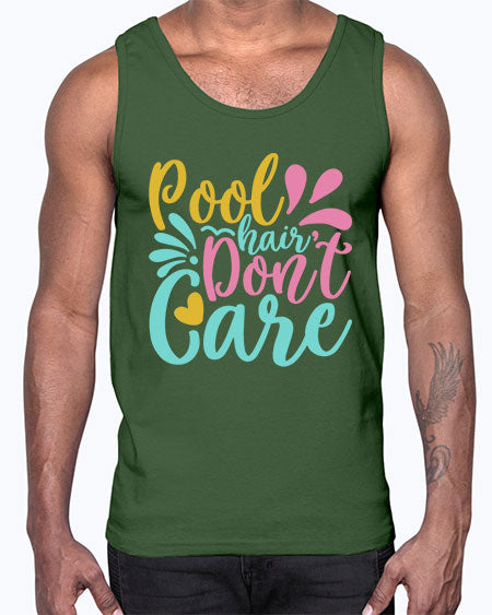 POOL HAIR DONT CARE Style 6#- summer- Cotton Tank