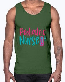 Pediatric Nurse Style 1304#- nurse- Cotton Tank