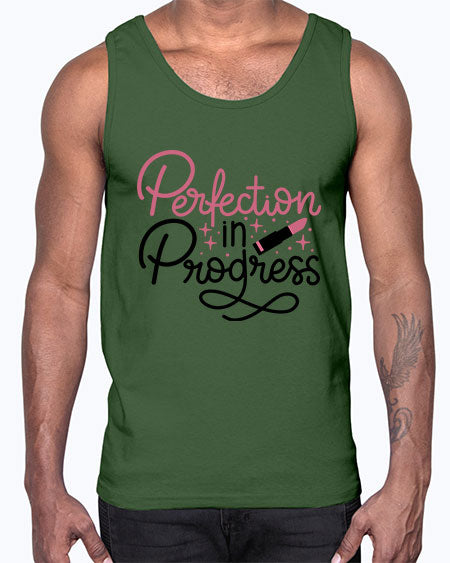 Perfection in Progress Style 32#-makeup Cotton Tank