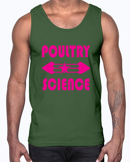 PoultryScienceScience tshirt design PoultryScience Sciencetshirtdesign 158#- general science- Cotton Tank