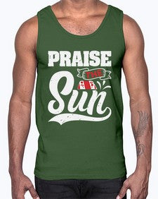 Praise the sun 40#- video games- Cotton Tank