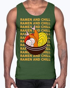 Ramen and Chill 1493#- Ramen- Cotton Tank