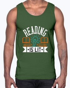 Reading is lit Style 1346#- teacher- Cotton Tank