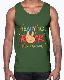 Ready to Rock third Grade 737#- third grade- Cotton Tank