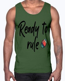 Ready to rule 739#- graduation- Cotton Tank