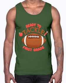 Ready to tackle first Grade 742#- first grade- Cotton Tank