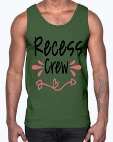 Recess Crew 748#- graduation- Cotton Tank