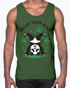 Relax Your Mind 496#- yoga- Cotton Tank
